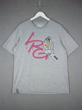 LRG Lifted Research Group Vintage Streetwear Brand Mens Large Graffiti